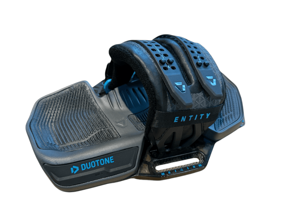 Duotone Entity kite board Pads and Straps Kitesurfing Black 2025