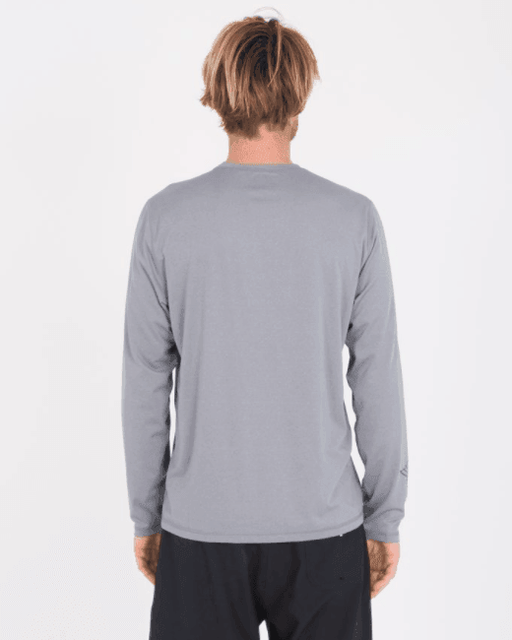 Habit Men's Moisture Wicking Pacific Trek Long Sleeve Performance Shirt  (Grey Waves, 2XL) 