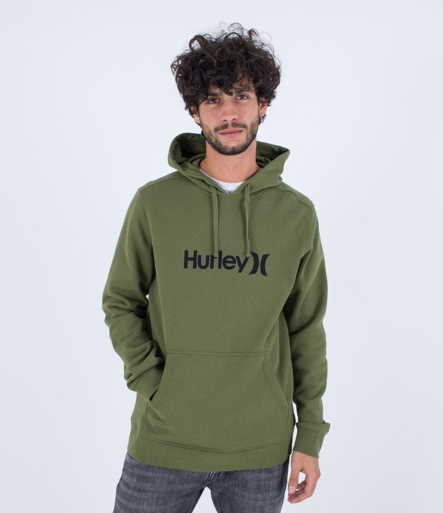 Hurley One Only Solid Seasonal Men s Hoodie Moss Green Boardworx