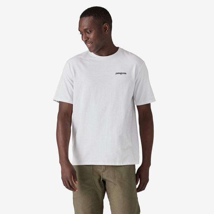 Patagonia P-6 Logo Responsibili-Tee® White