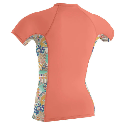 O'Neill Women's Side Print S/S Rash Vest Nectar Zephora - Boardworx