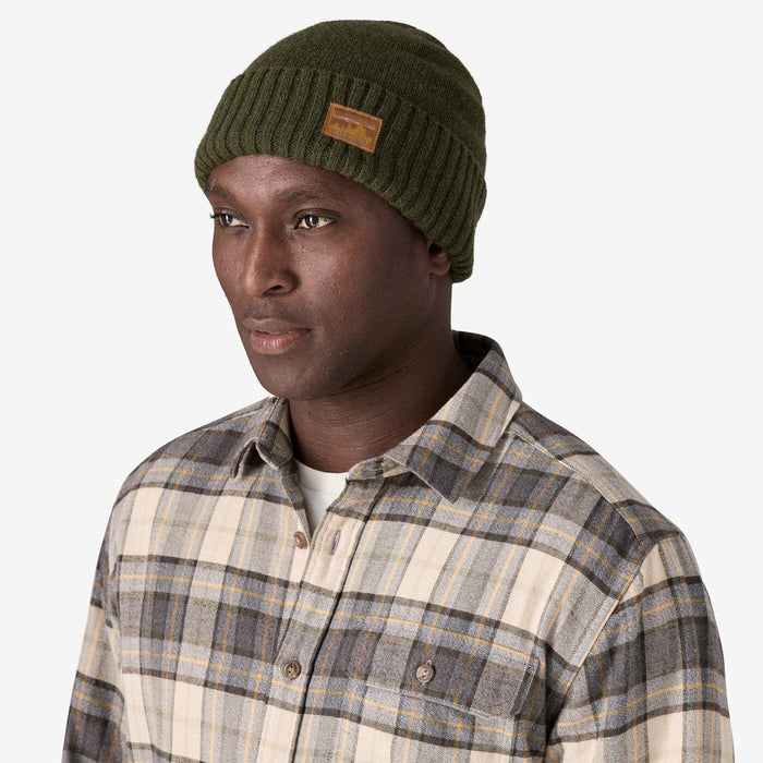 Patagonia Brodeo Beanie '73 Skyline: Pine Needle Green