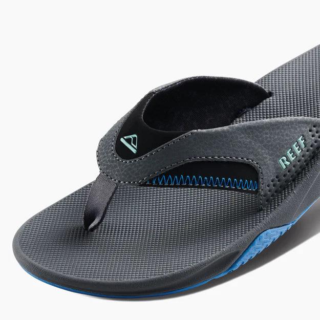 Reef Fanning Gun metal Ocean Flip Flop - Boardworx