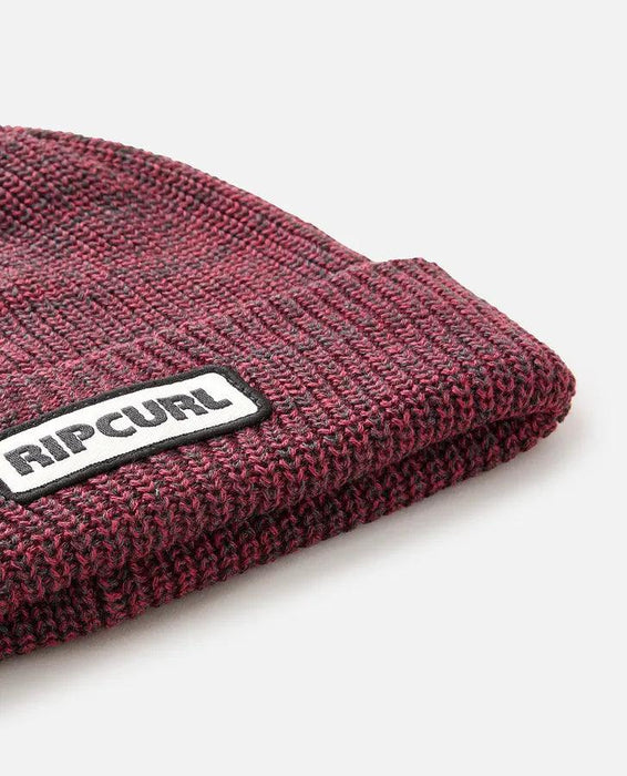 Rip Curl Icons Reg Mens Beanie Maroon