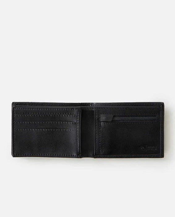 Rip Curl RFID Slim Leather Wallet Black