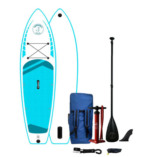 Sandbanks Elite 10'6 32" SUP Stand Up Paddle board Turquoise - Boardworx