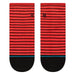 Stance Quarter Socks Red Fade - Boardworx