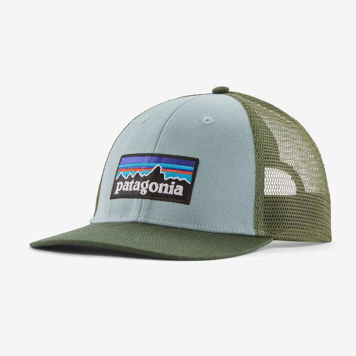 Patagonia P-6 Logo LoPro Trucker Cap Thermal Blue