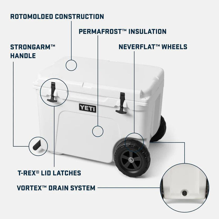 Yeti Tundra Haul Wheeled Cool Box King Crab Orange - Boardworx